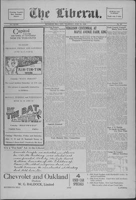 The Liberal, 10 Jun 1926