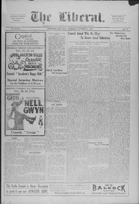 The Liberal, 21 Oct 1926