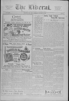 The Liberal, 28 Oct 1926