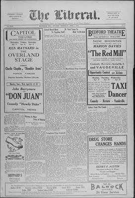 The Liberal, 7 Apr 1927