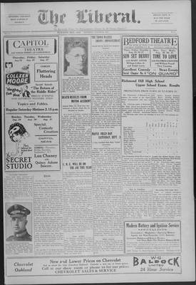 The Liberal, 25 Aug 1927