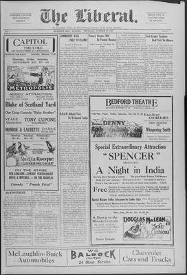 The Liberal, 20 Oct 1927