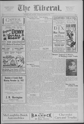 The Liberal, 27 Oct 1927