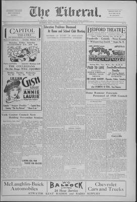 The Liberal, 24 Nov 1927