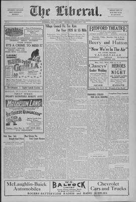 The Liberal, 9 Feb 1928