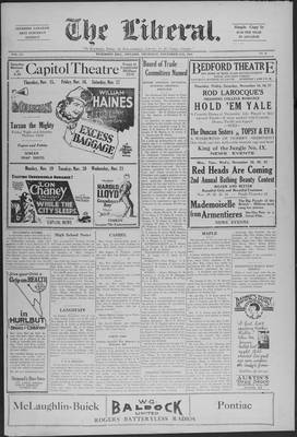 The Liberal, 15 Nov 1928