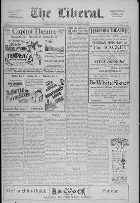 The Liberal, 29 Nov 1928