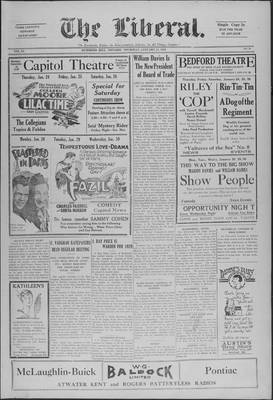 The Liberal, 24 Jan 1929