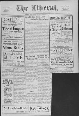 The Liberal, 28 Mar 1929