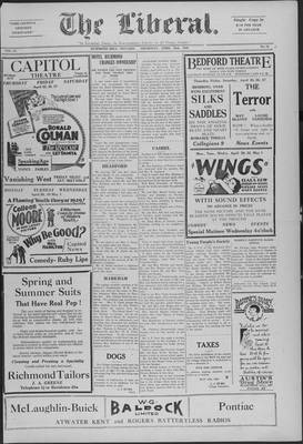 The Liberal, 25 Apr 1929