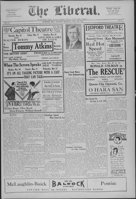 The Liberal, 16 May 1929