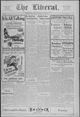 The Liberal, 6 Jun 1929