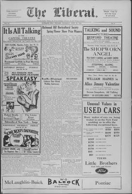 The Liberal, 20 Jun 1929