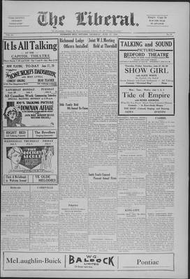 The Liberal, 27 Jun 1929