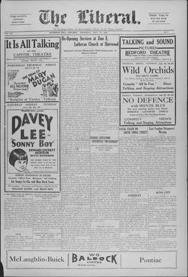 The Liberal, 18 Jul 1929