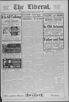 The Liberal, 1 Aug 1929