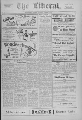 The Liberal, 10 Oct 1929