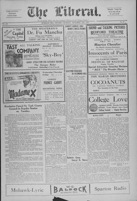 The Liberal, 28 Nov 1929