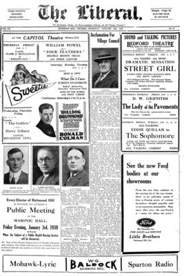 The Liberal, 2 Jan 1930