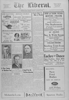 The Liberal, 9 Jan 1930