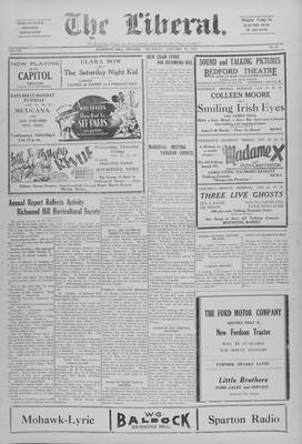 The Liberal, 16 Jan 1930