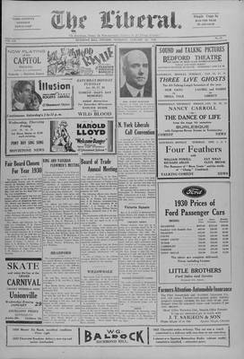 The Liberal, 23 Jan 1930