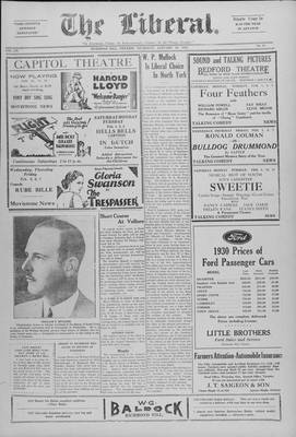 The Liberal, 30 Jan 1930