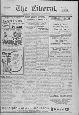 The Liberal, 13 Feb 1930