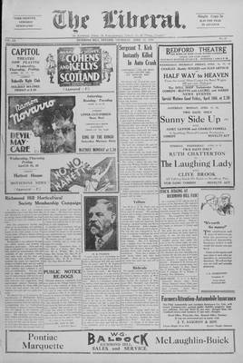 The Liberal, 17 Apr 1930