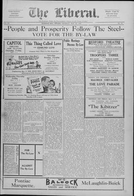 The Liberal, 1 May 1930