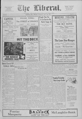 The Liberal, 8 May 1930