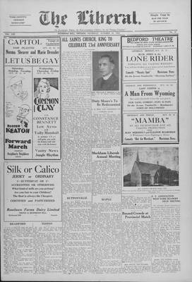 The Liberal, 23 Oct 1930