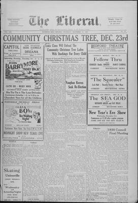 The Liberal, 18 Dec 1930