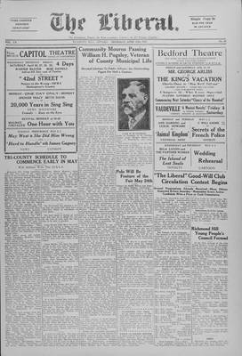 The Liberal, 27 Apr 1933