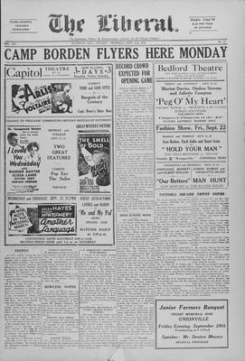 The Liberal, 21 Sep 1933