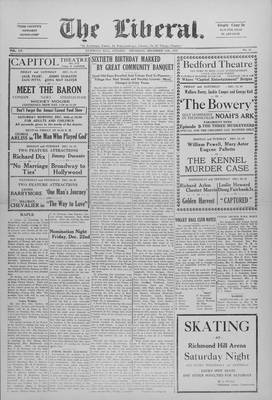 The Liberal, 14 Dec 1933