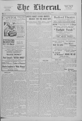 The Liberal, 11 Jan 1934