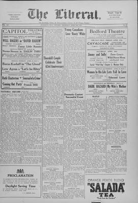 The Liberal, 26 Apr 1934