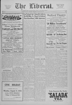 The Liberal, 2 Aug 1934