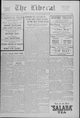 The Liberal, 14 Nov 1935