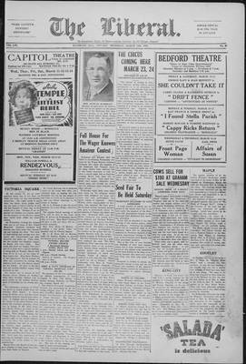 The Liberal, 12 Mar 1936