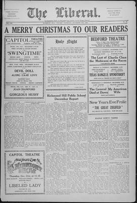 The Liberal, 24 Dec 1936