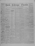 York Ridings' Gazette, 27 Nov 1857