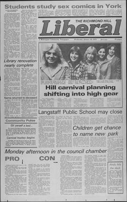 Richmond Hill Liberal, 10 Jan 1979