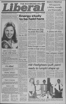 Richmond Hill Liberal, 15 Aug 1979
