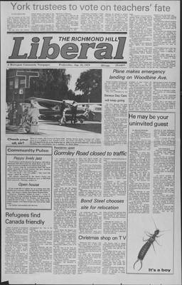 Richmond Hill Liberal, 22 Aug 1979