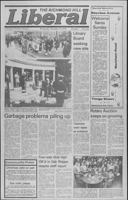 Richmond Hill Liberal, 14 Nov 1979