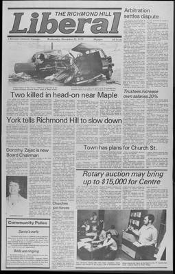 Richmond Hill Liberal, 12 Dec 1979