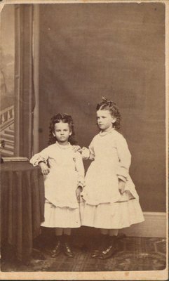 Photograph of two little girls