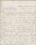 Letter of S. Wright from Pittsford, VT